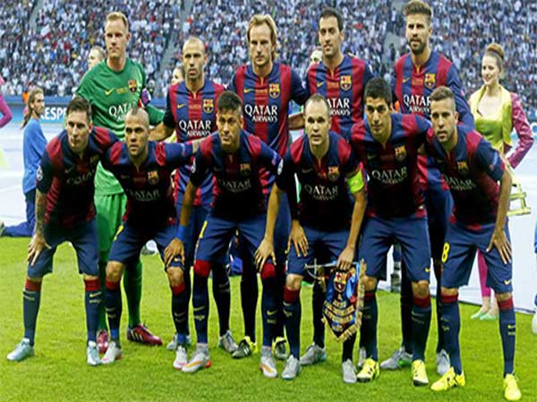 Đội hình Barca vô địch C1 2015 có những cầu thủ nào?